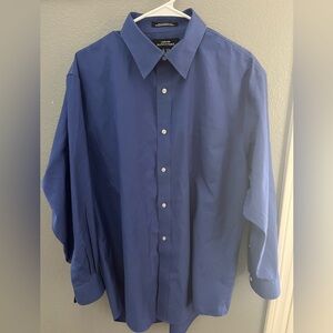 Lands' End Men's Blue Shirt